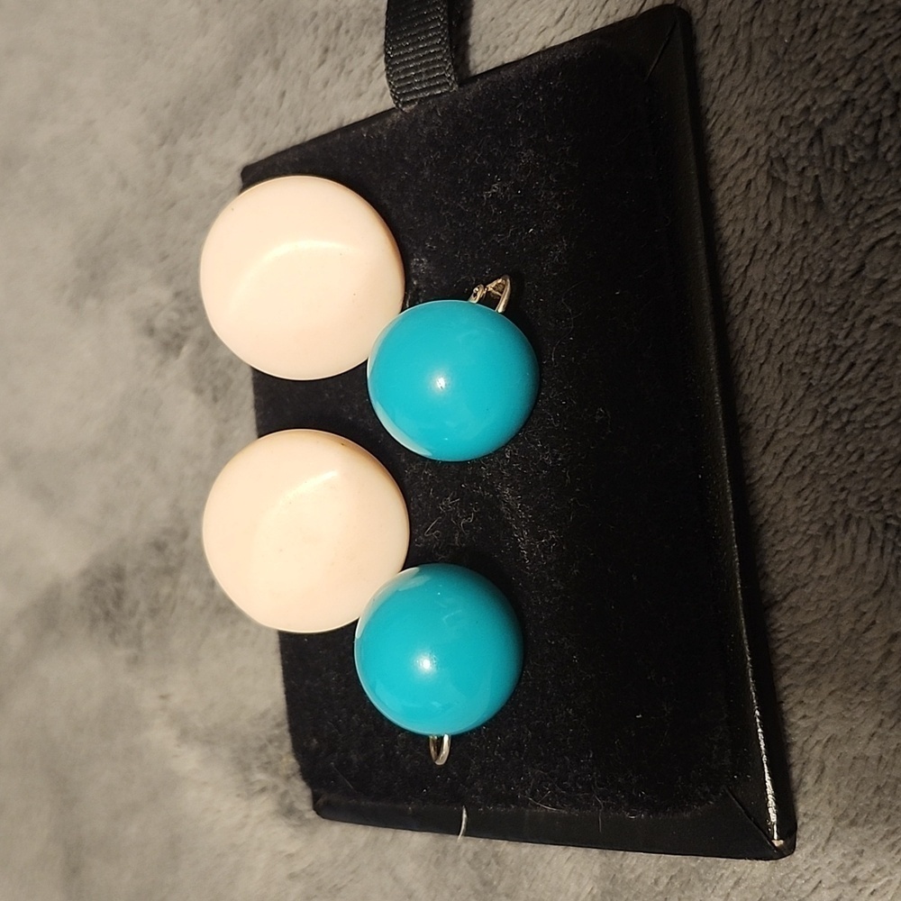 Vintage clip on earing set